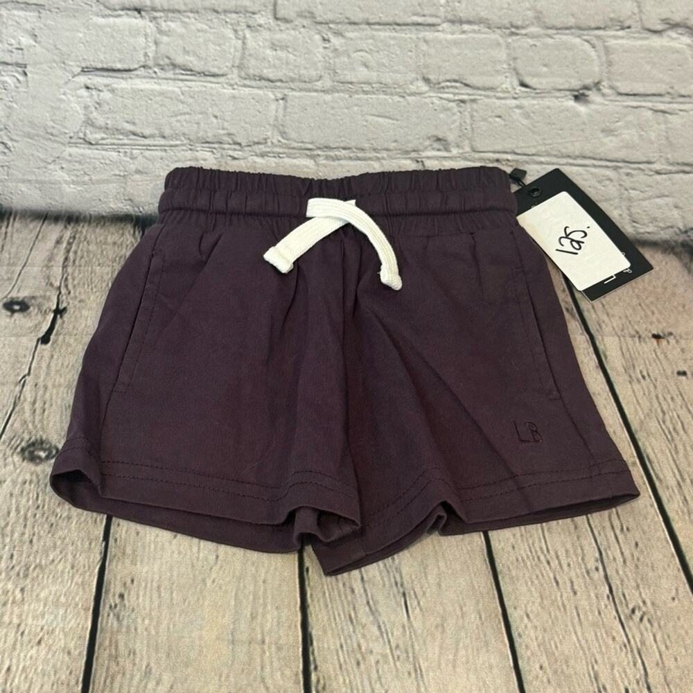 Little Bipsy Dark Plum Color Shorts